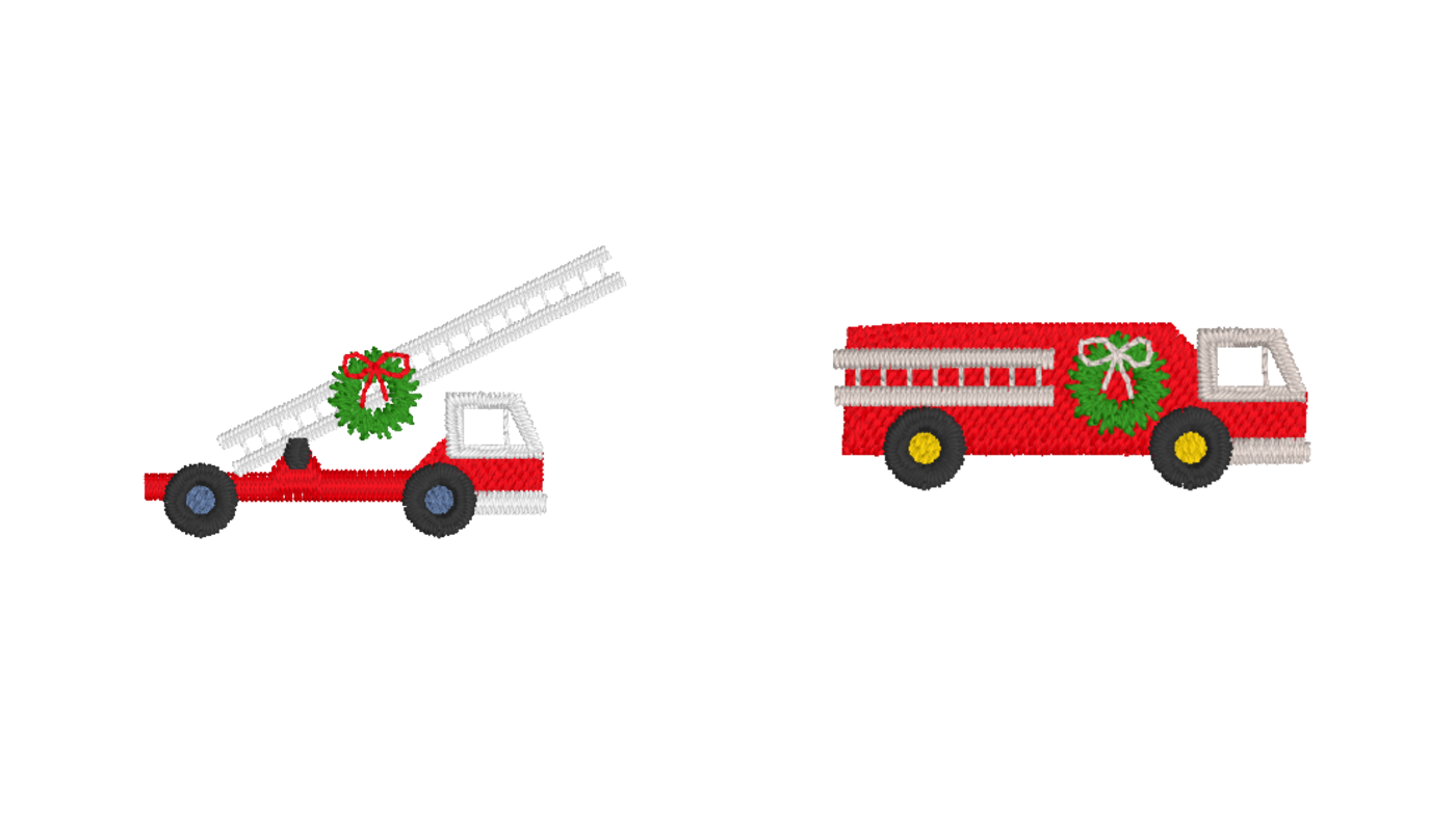 C009 — Fire Truck Occasion Design Family
Start with a fire truck or hook-and-ladder truck, then adapt it for a name, monogram, birthday, Christmas, Halloween, or fall theme.
Make it yours: Choose the name, truck type, occasion add-on, and colors.
Mot