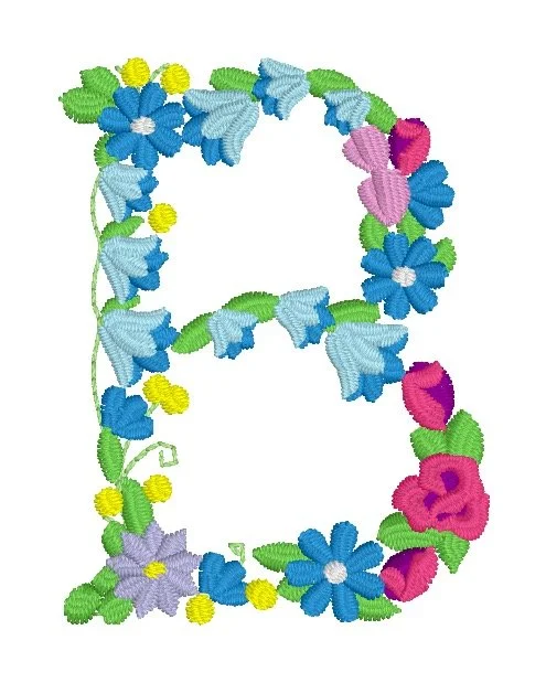 A02 · Blue Flower