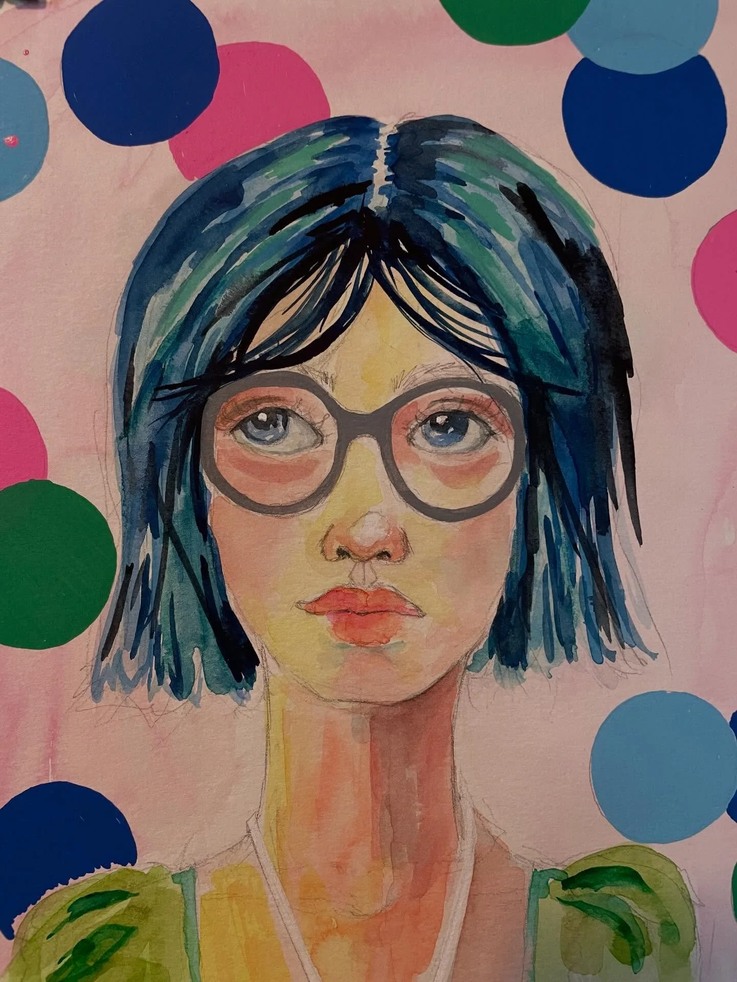 It&rsquo;s been a bit, the creative ideas just haven&rsquo;t been flowing as much recently. Today is the first day of spring 🌞 cheers to sunnier and longer days 

#artteacherlife #sketchbook #nhartist #inspiration #watercolorartist