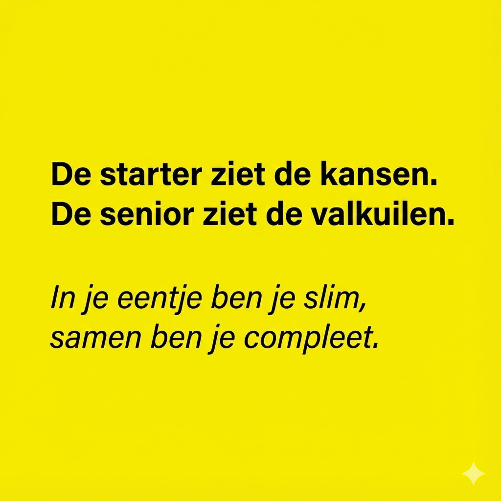 Leeftijdsinclusiviteit: Waarom ervaring zonder vernieuwing roest (en vernieuwing zonder ervaring crasht)