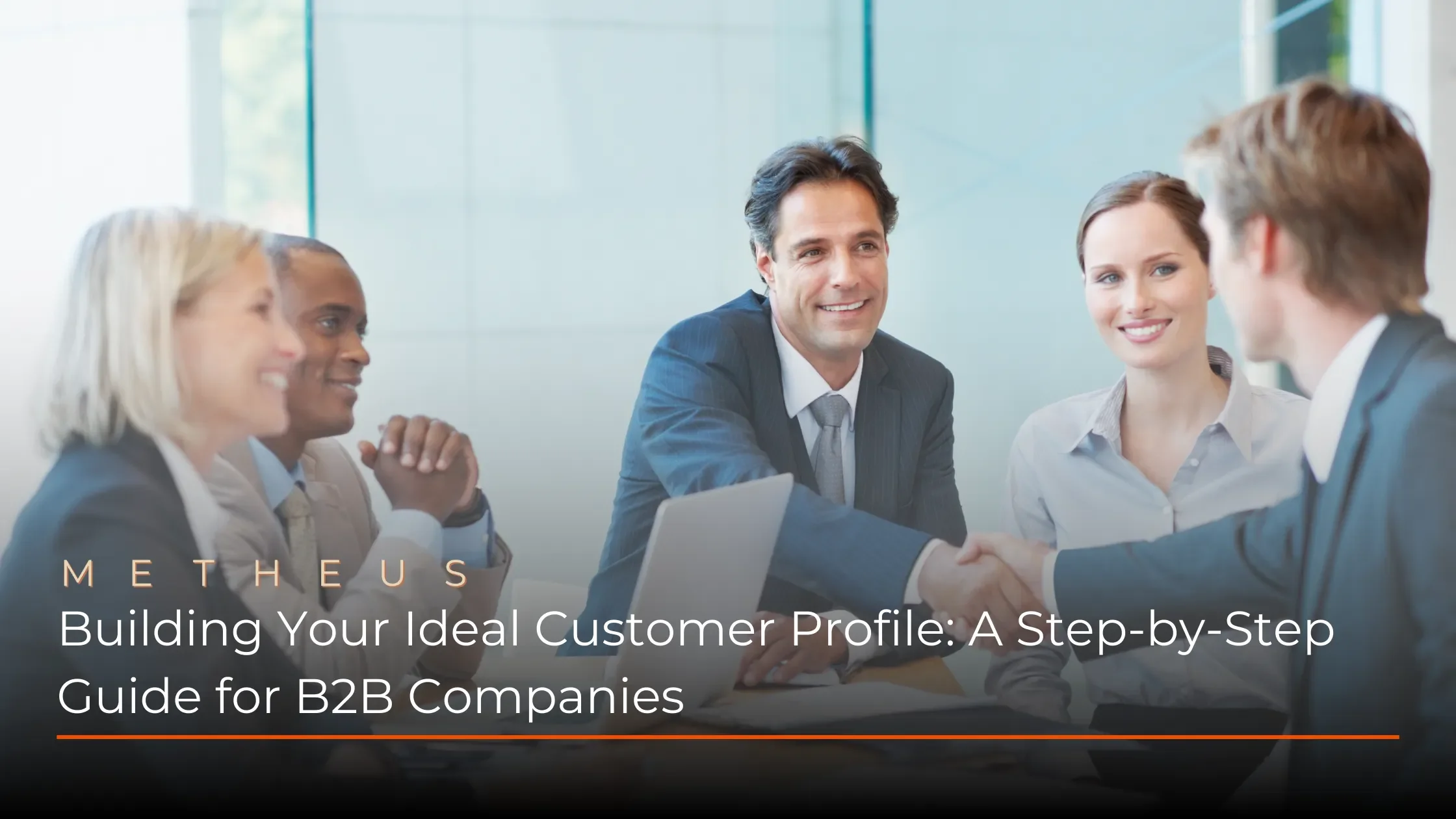 Business professionals discussing Ideal Customer Profile (ICP) development for B2B companies, supporting go-to-market strategy, customer segmentation, and sustainable growth.