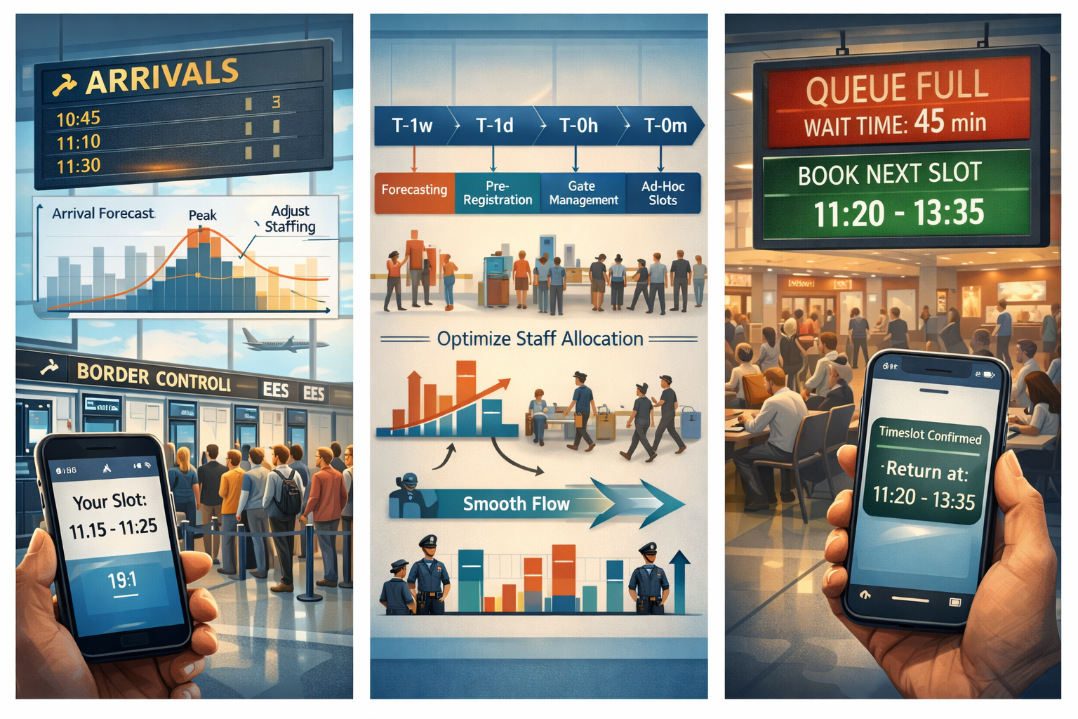 Beyond the Kiosk: An AI Take on EES Congestion
