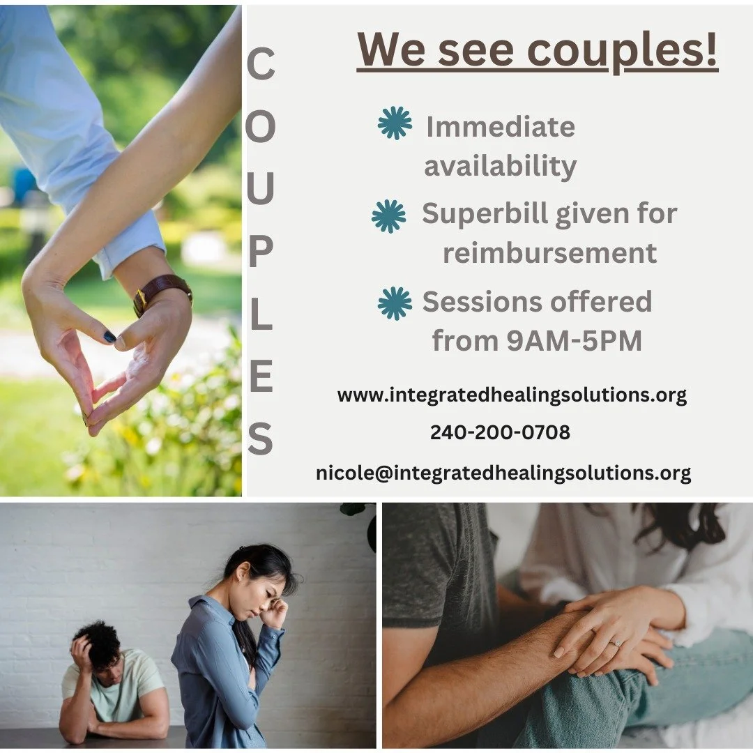 Couples therapy, also known as relationship counseling, is a type of psychotherapy that focuses on helping people improve their romantic relationships. It aims to resolve conflicts, improve communication, and strengthen the relationship (psychologyto