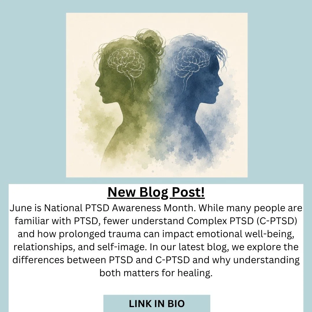 Not all trauma looks the same.

While PTSD is widely recognized, Complex PTSD (C-PTSD) remains less understood despite affecting many individuals who have experienced ongoing or repeated trauma. In our latest blog, we explore how PTSD and C-PTSD diff