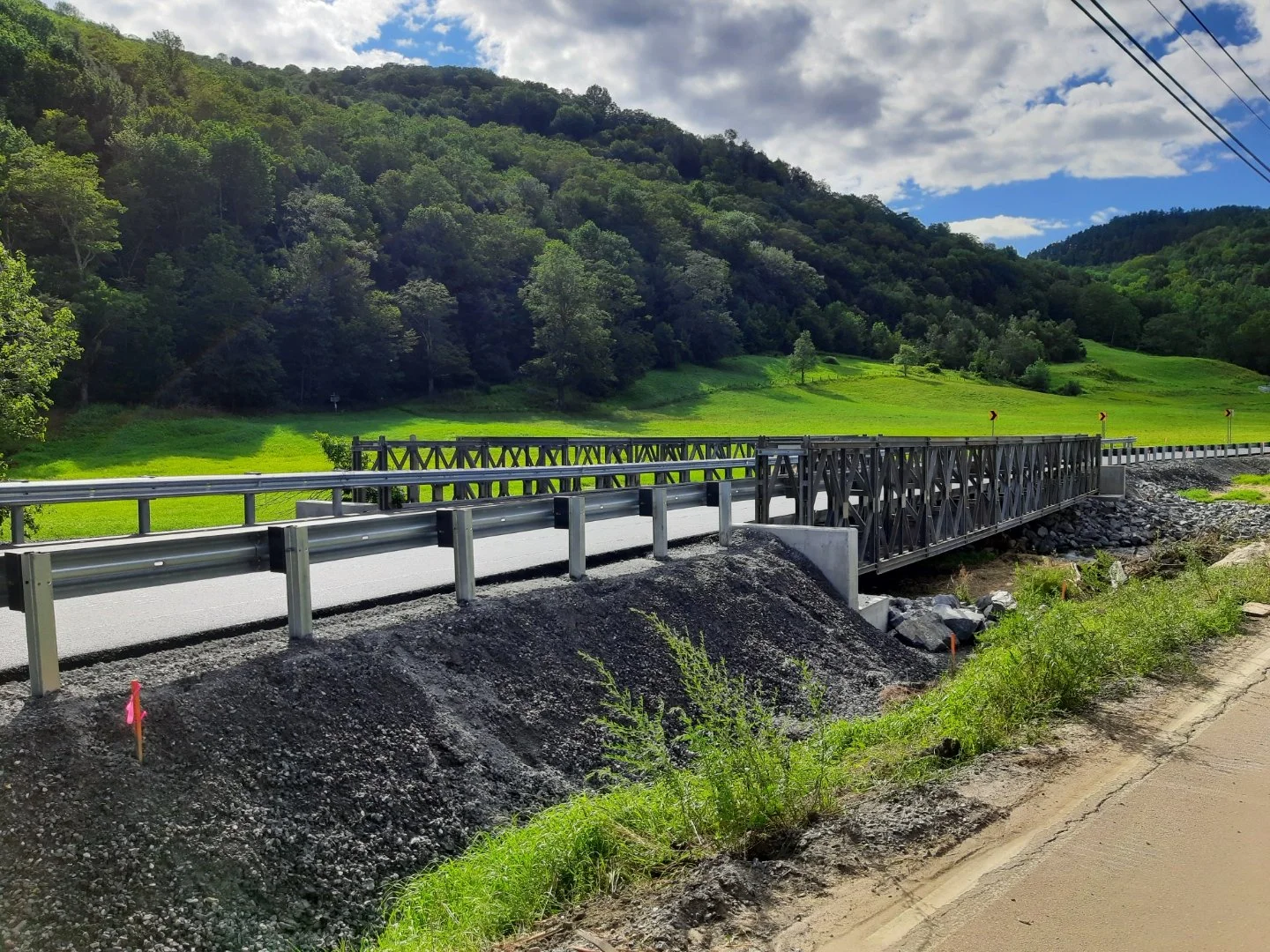 Route 110 Temporary Bridge, Chelsea, VT
