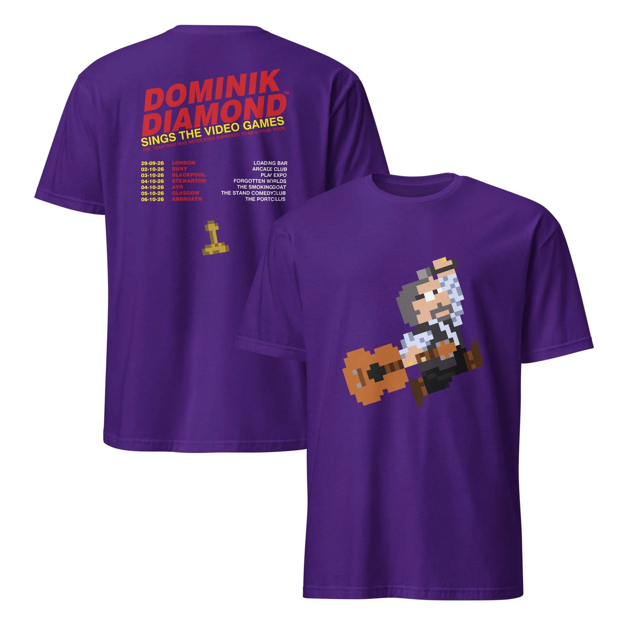 Super Dominik Diamond Sings Tour T-Shirt