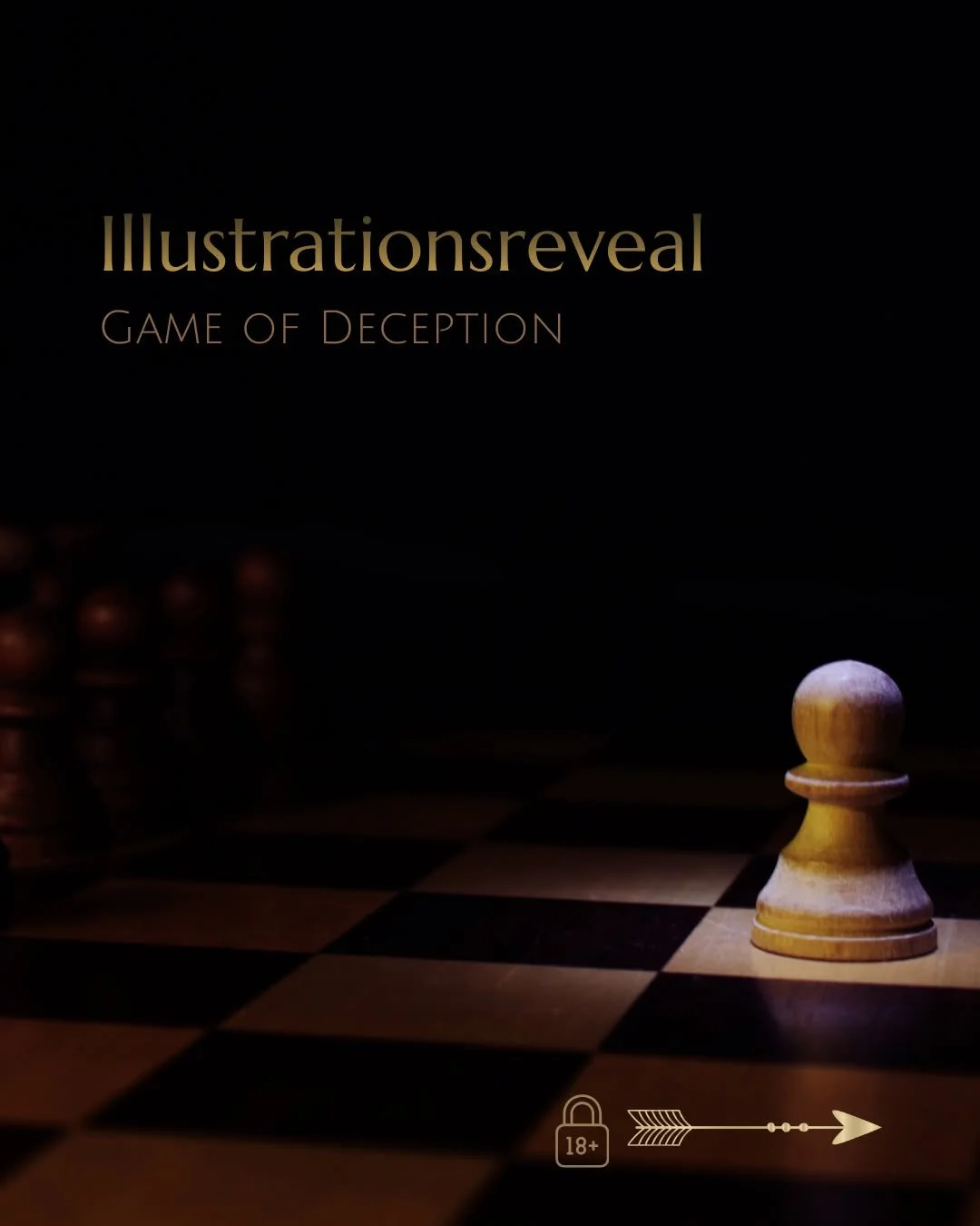 Heute spielen wir mal Adventskalendert&uuml;rchen &ouml;ffnen :) Wenn ihr swiped, findet ihr die Illustration zu Game of Deception. 

Dieses Mal ist es f&uuml;r mich in jeder Hinsicht etwas Besonderes, denn: 
1. Die Illustration wurde von meiner bess