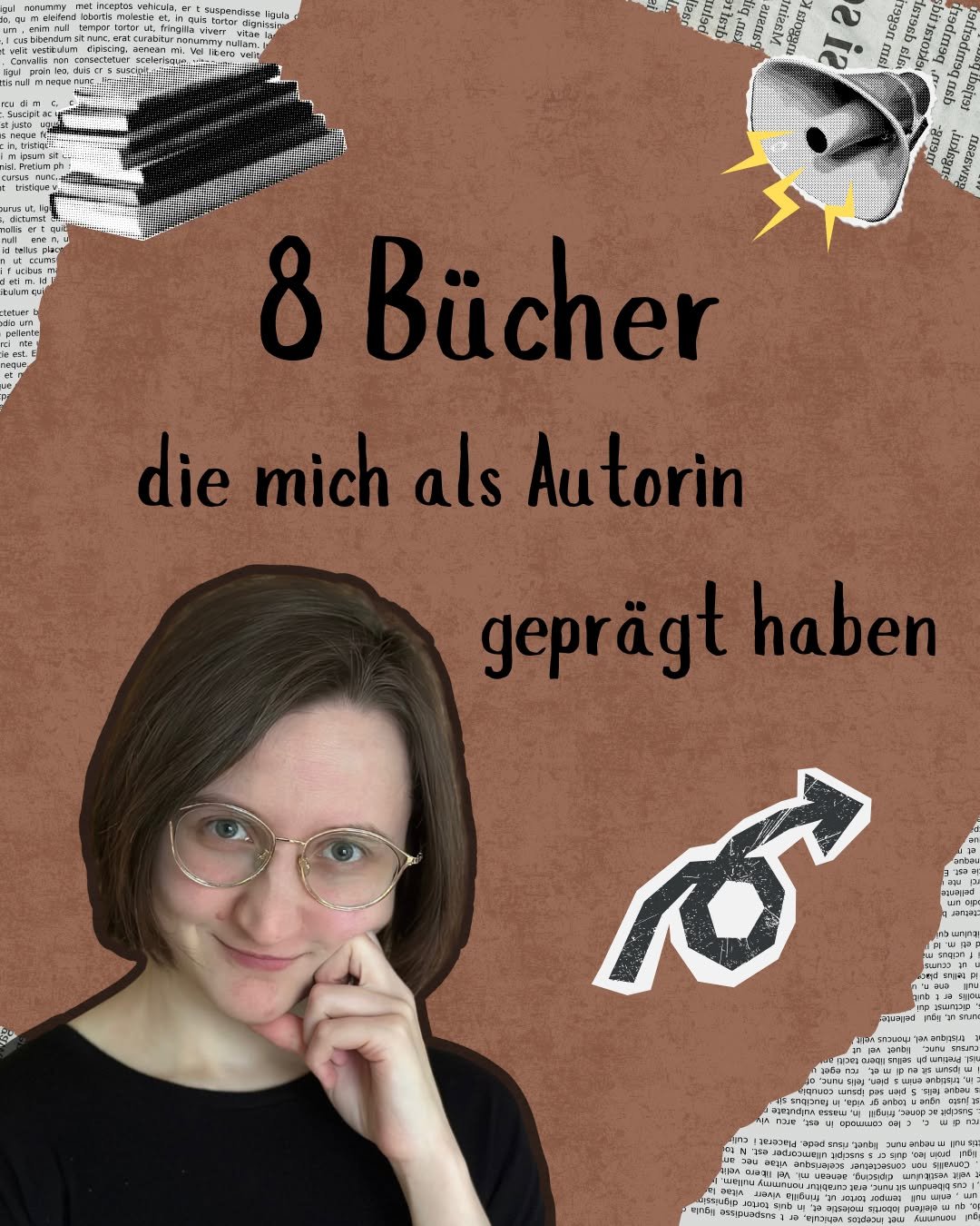 👉 8 B&uuml;cher, die mich gepr&auml;gt haben 🧡

Es ist eine eher pers&ouml;nliche Liste. Ein paar B&uuml;cher w&uuml;rde ich am liebsten sofort jedem in die Hand dr&uuml;cken - bei anderen wei&szlig; ich, dass sie mich zur richtigen Zeit am richtig