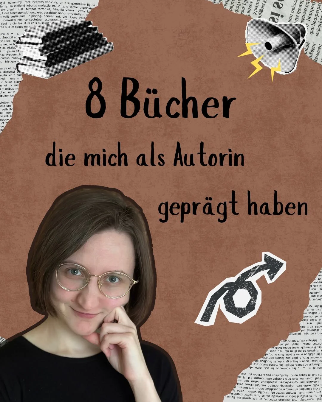 👉 8 B&uuml;cher, die mich gepr&auml;gt haben 🧡

Es ist eine eher pers&ouml;nliche Liste. Ein paar B&uuml;cher w&uuml;rde ich am liebsten sofort jedem in die Hand dr&uuml;cken - bei anderen wei&szlig; ich, dass sie mich zur richtigen Zeit am richtig