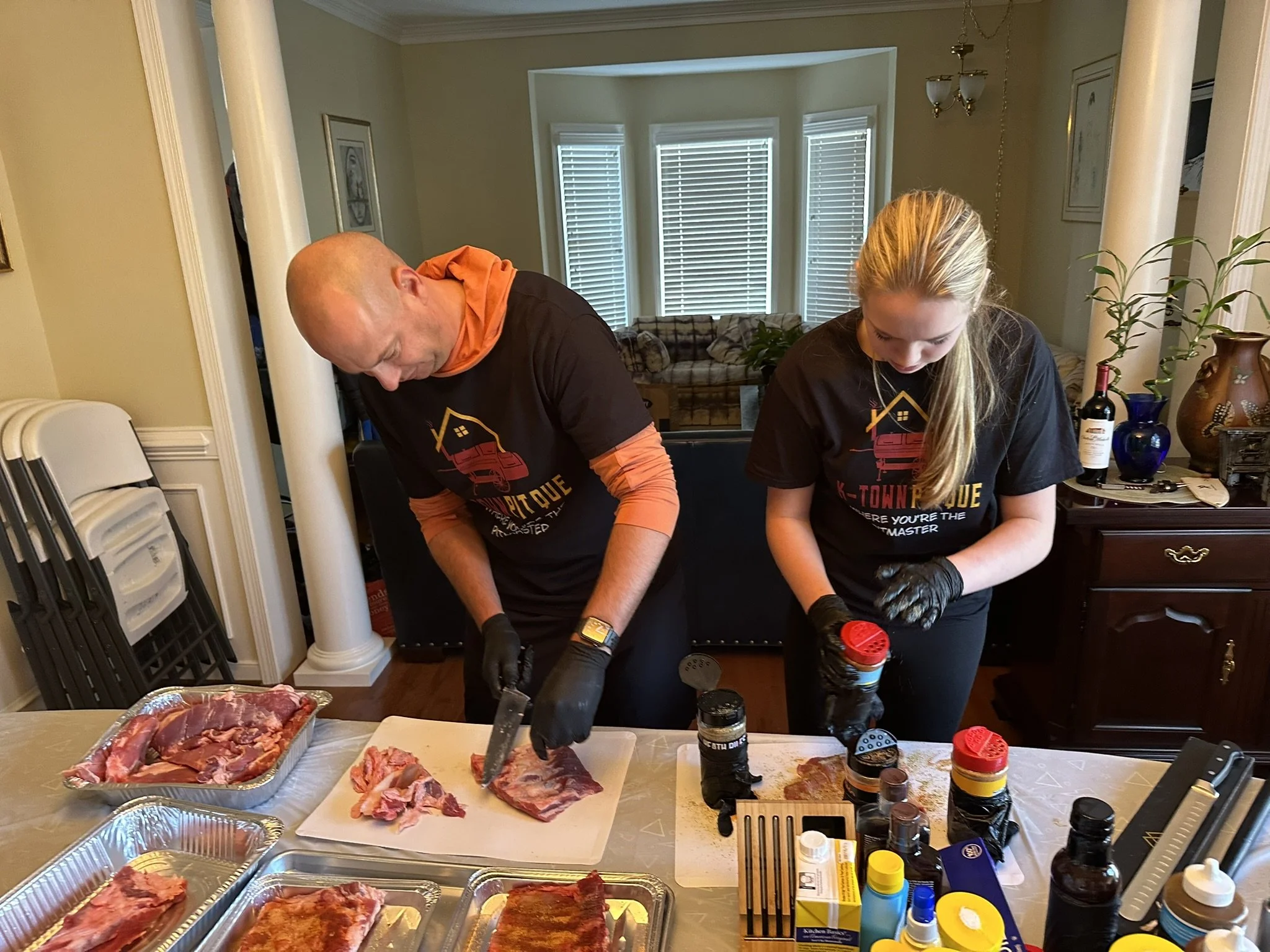 Father and Daughter side by Side!