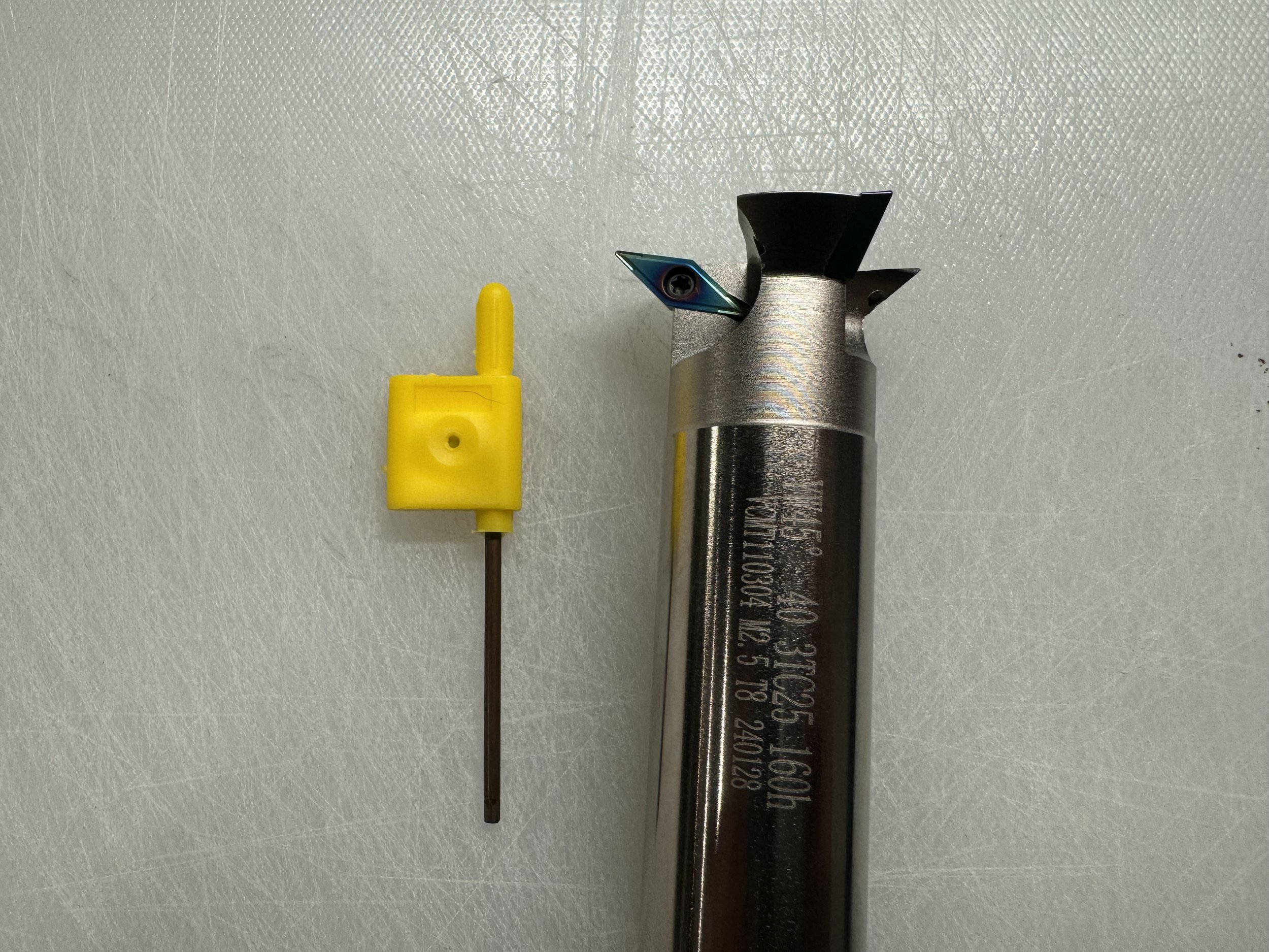 40mm x 45* Dovemill Insert Cutter