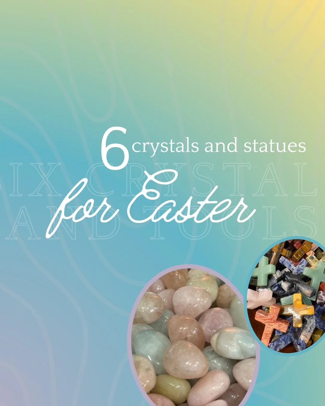 Easter is on the way! We&rsquo;ve gathered a few items that are good for connecting to the energy of Easter and spring. You can find all of these in store or online (shop with link in bio)!

🥚Gemstone eggs: connects to cycles of life and the sacral 