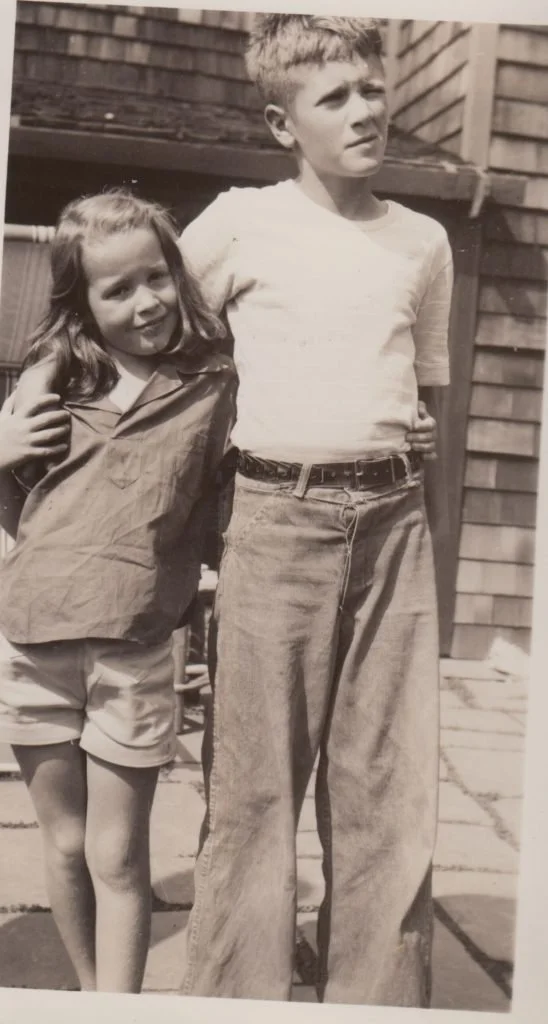 Lewis Austin and Linda Austin Pescosolito, 1940's (Copy)