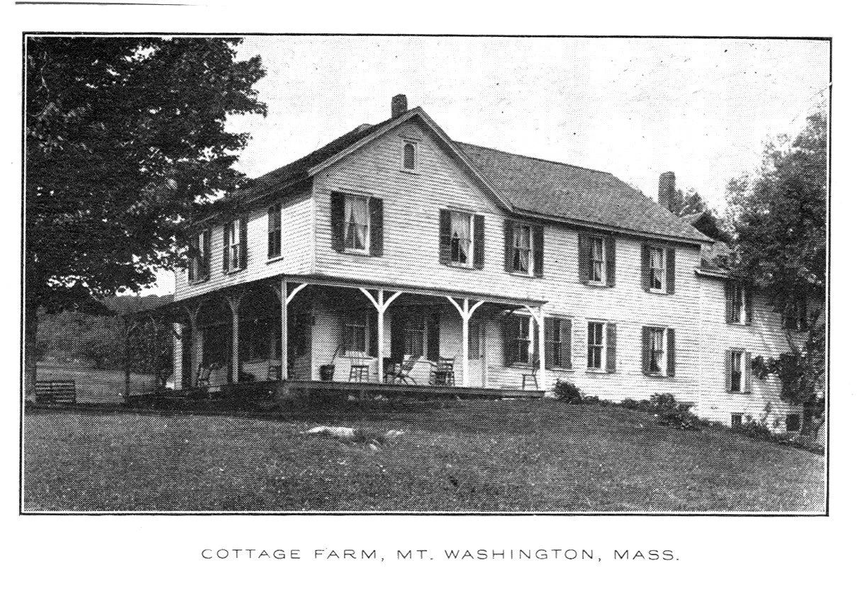 Cottage farm, Mt. Washington, MA - Postcard