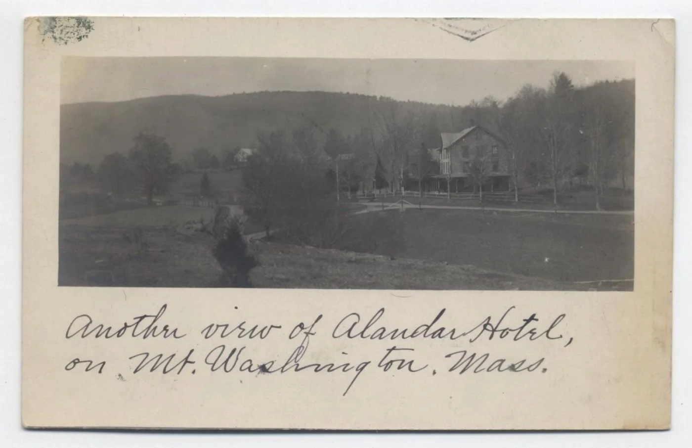 Another view of Alandar Hotel on Mt. Washington