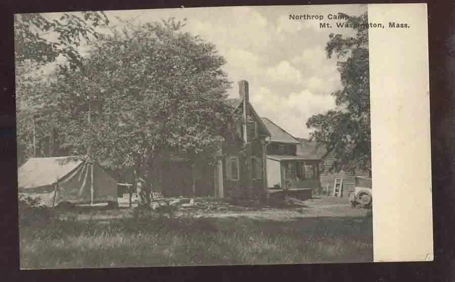 Northrop Camp, Mt. Washington, MA - Postcard