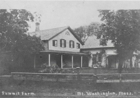 Summit Farm, Mt. Washington, MA - Postcard