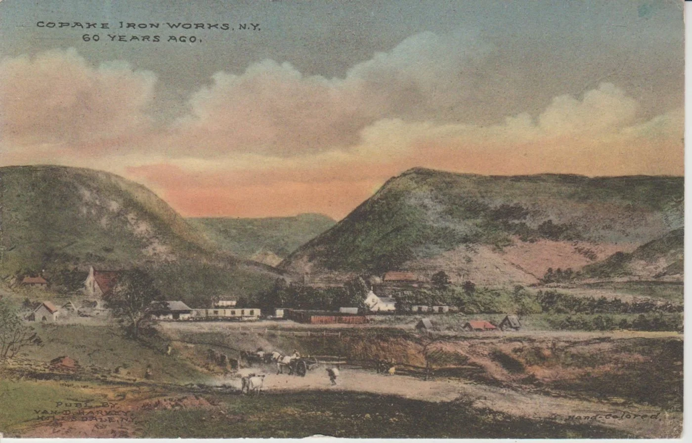 Copake Iron Works, NY - Postcard