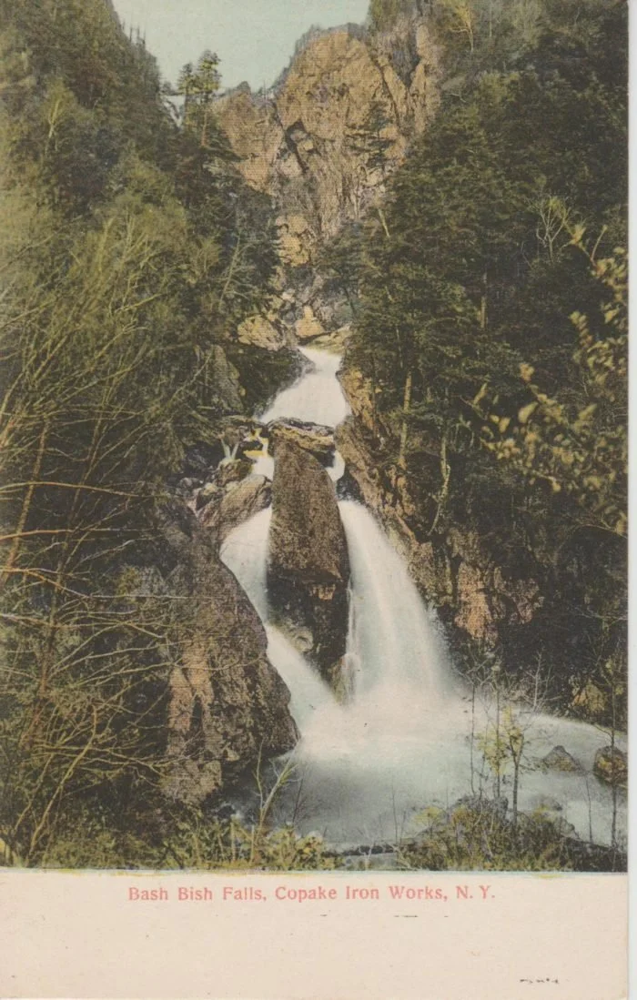 Bash Bish Falls, Copake Iron Works, NY - Postcard