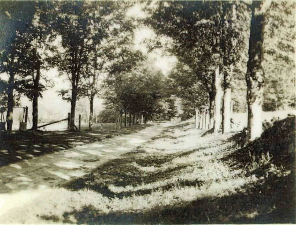 East Street When it was a Dirt Road
