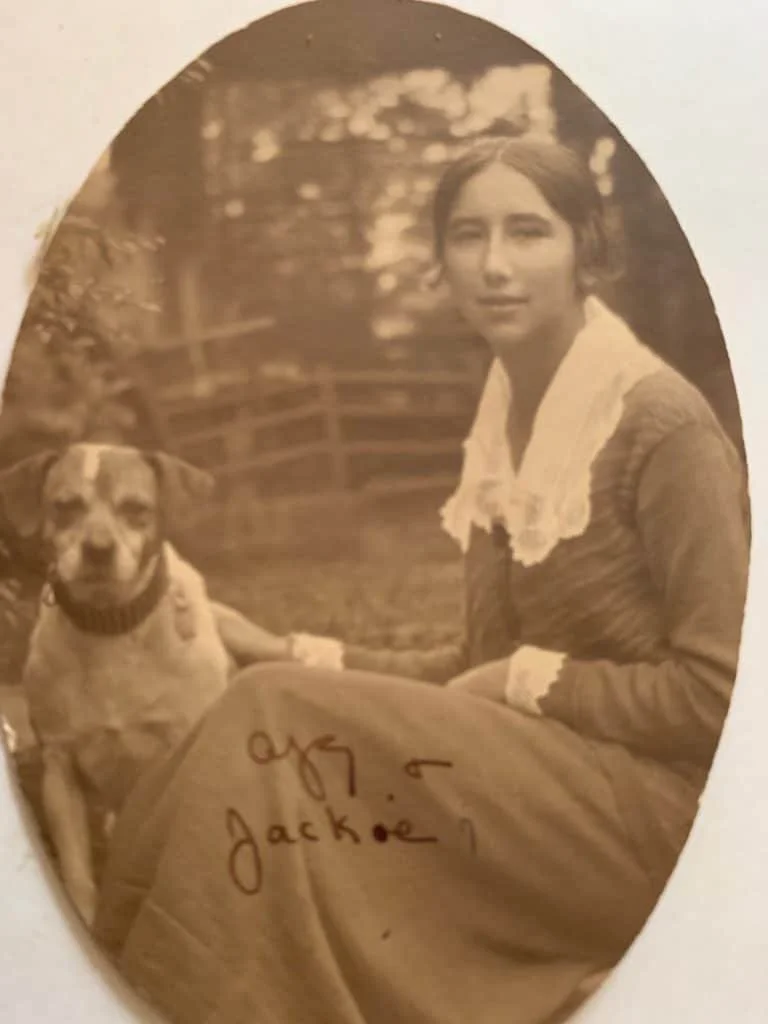 Adelaide and Jackie - Woman and her dog (Copy)