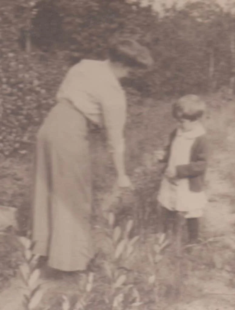 Edith Bunter Austin with son, Robert Winthrop Austin (Copy)