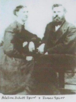 Adeline Schutt Spurr and Isaac Spurr