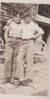 Lewis Austin and Cousin, 1940's