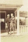 Ida and Walter Avidson at the Club Grounds, 1920's