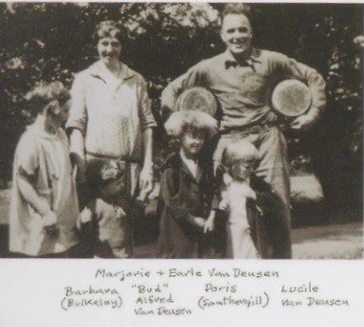 Earl & Marjorie Van Deusen Family, 1920s