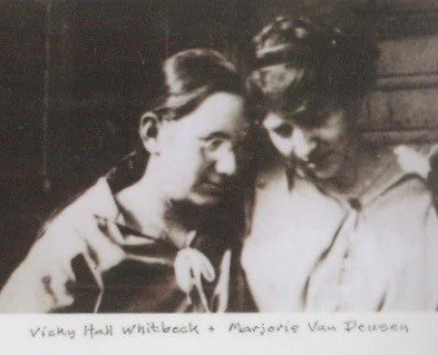 Vicky Hall Whitbeck & Marjorie Van Deusen