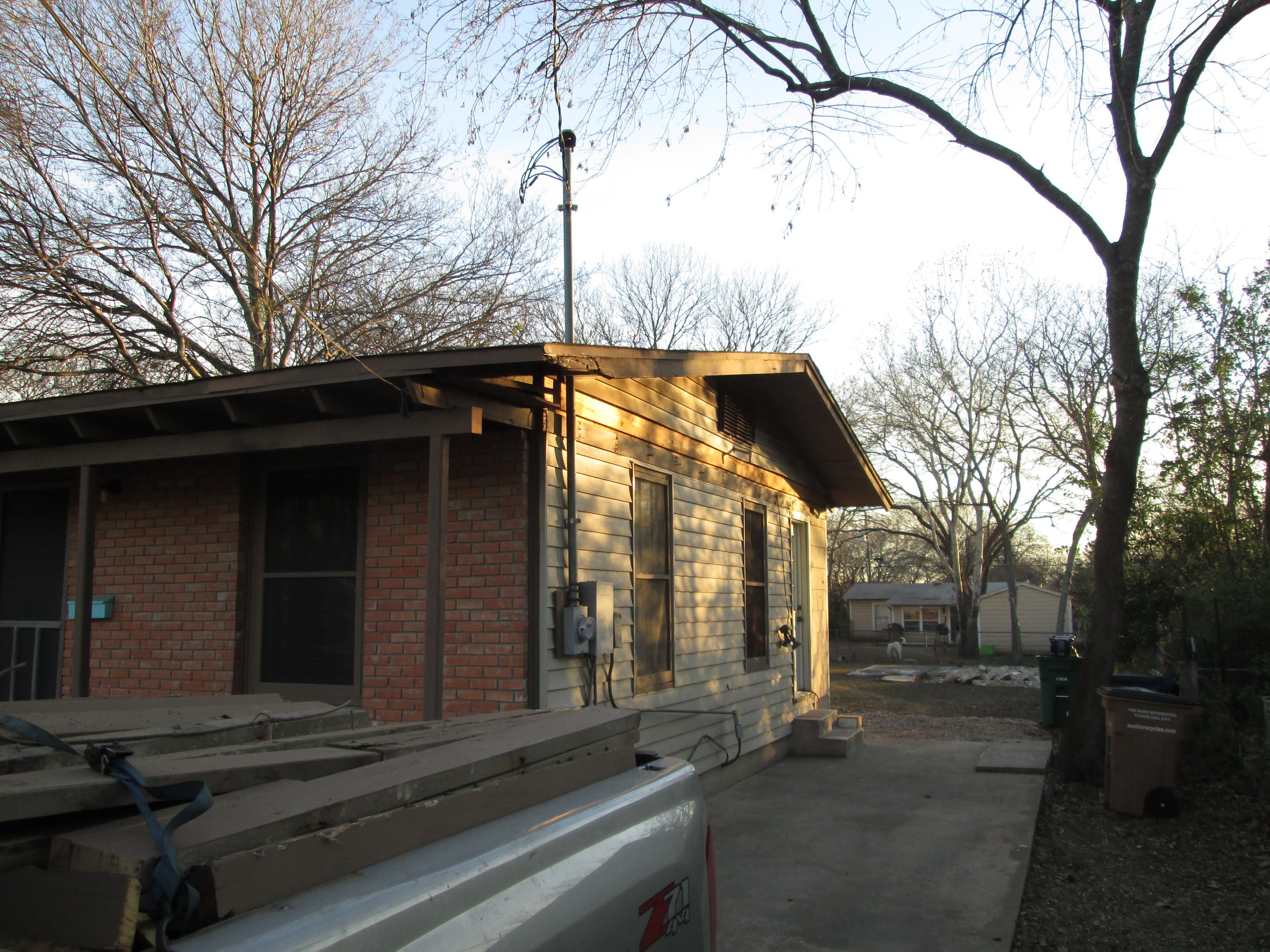 IMG_1415 (finished removing the old flat roofed carport).JPG