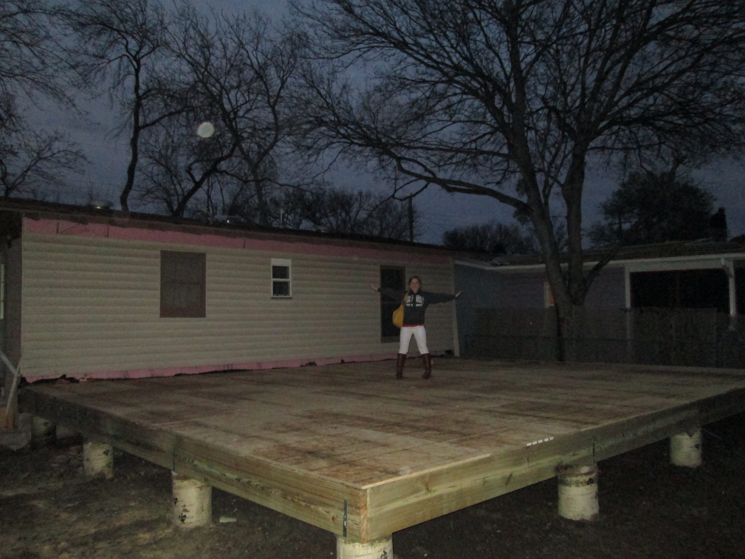 IMG_1464 (3-8-13 finally finished for the day, got the entire floor framed and decked).JPG