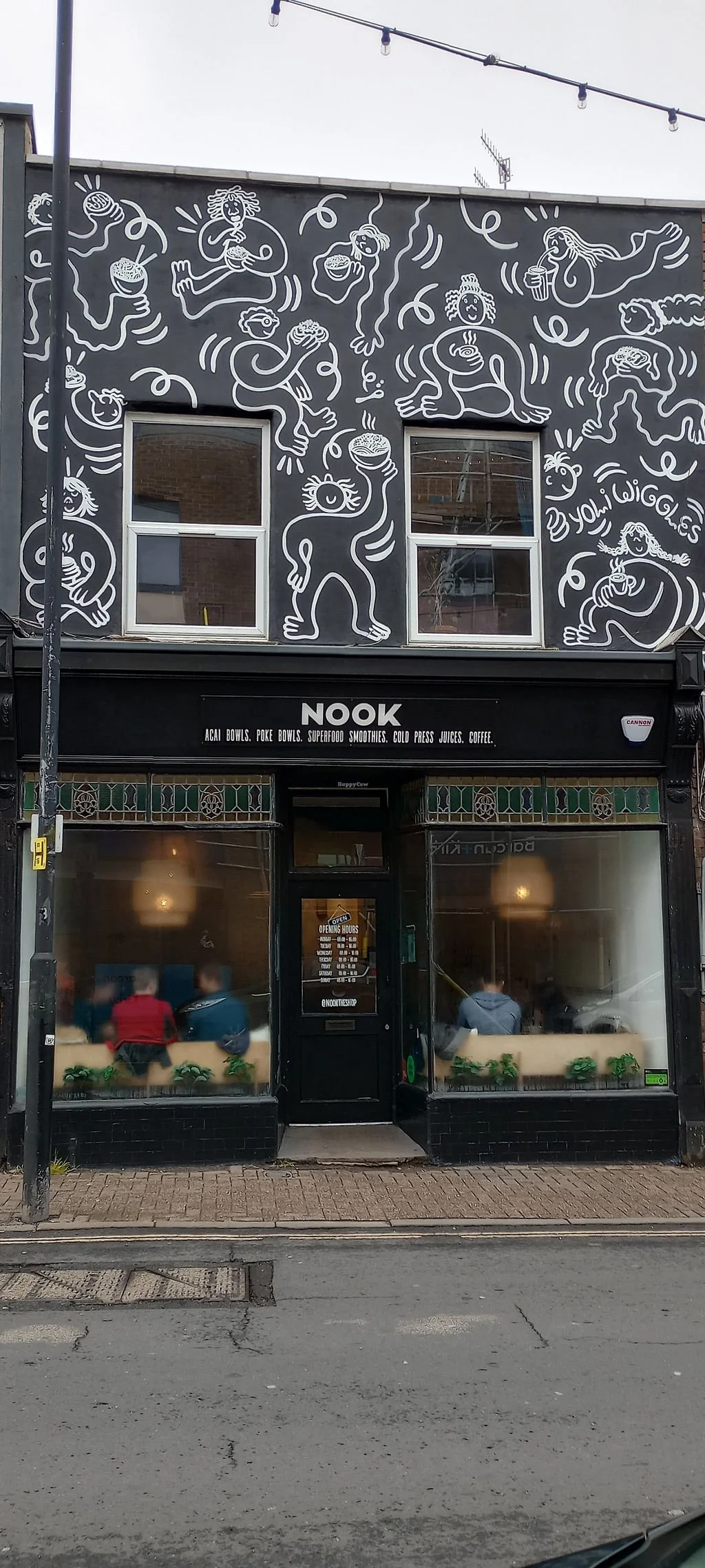 Photo of the facade of Nook cafe in Southville