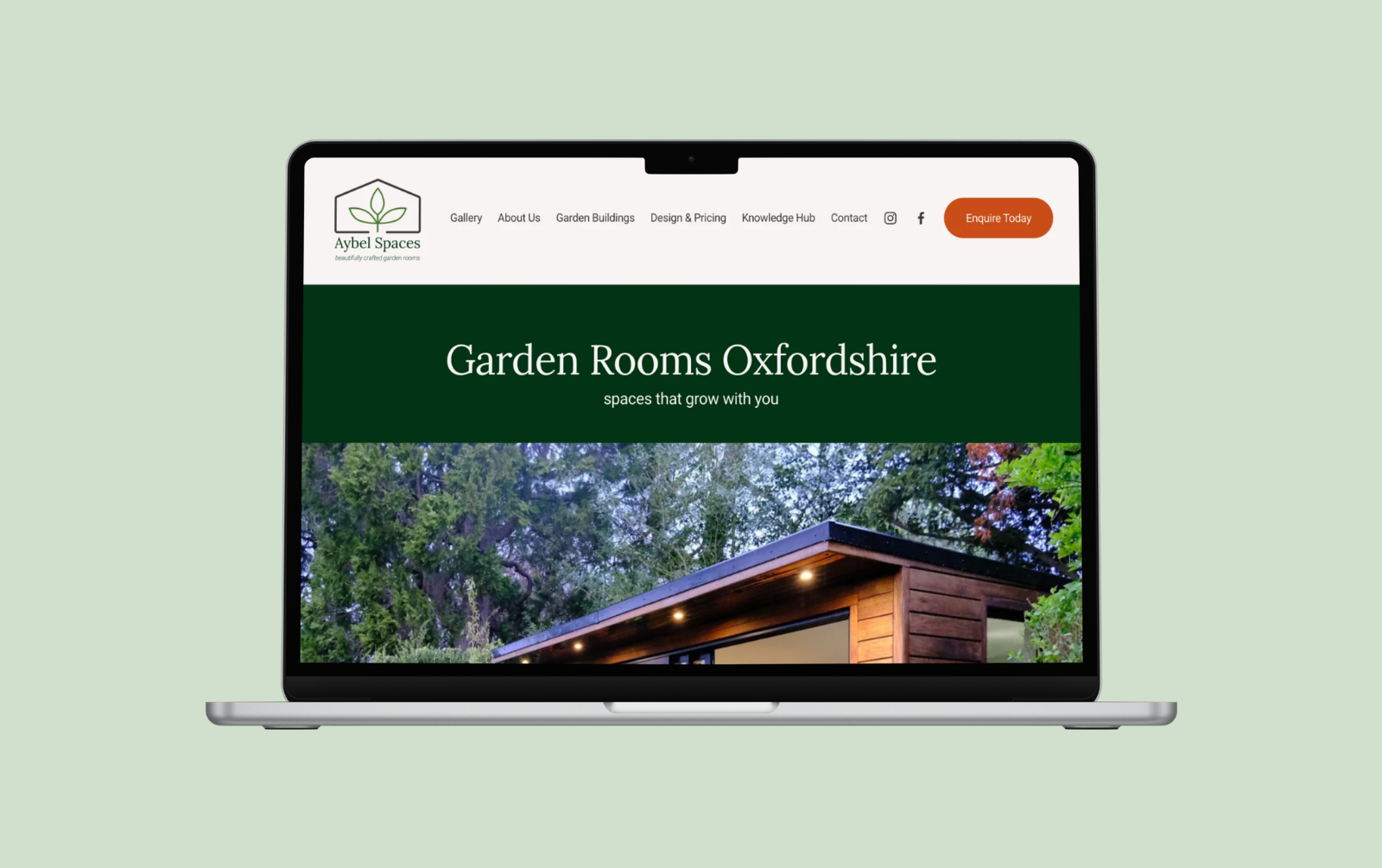 Squarespace Website Design & Development for Aybel Spaces