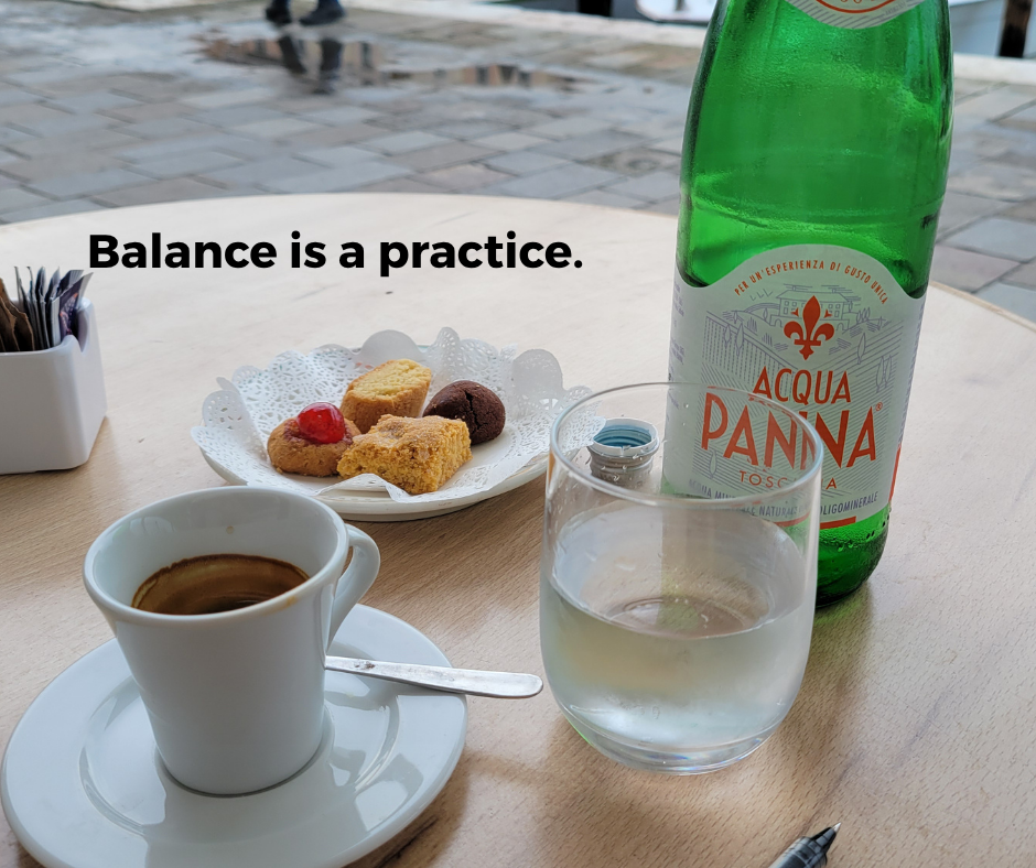The Balance We Are Learning to Hold