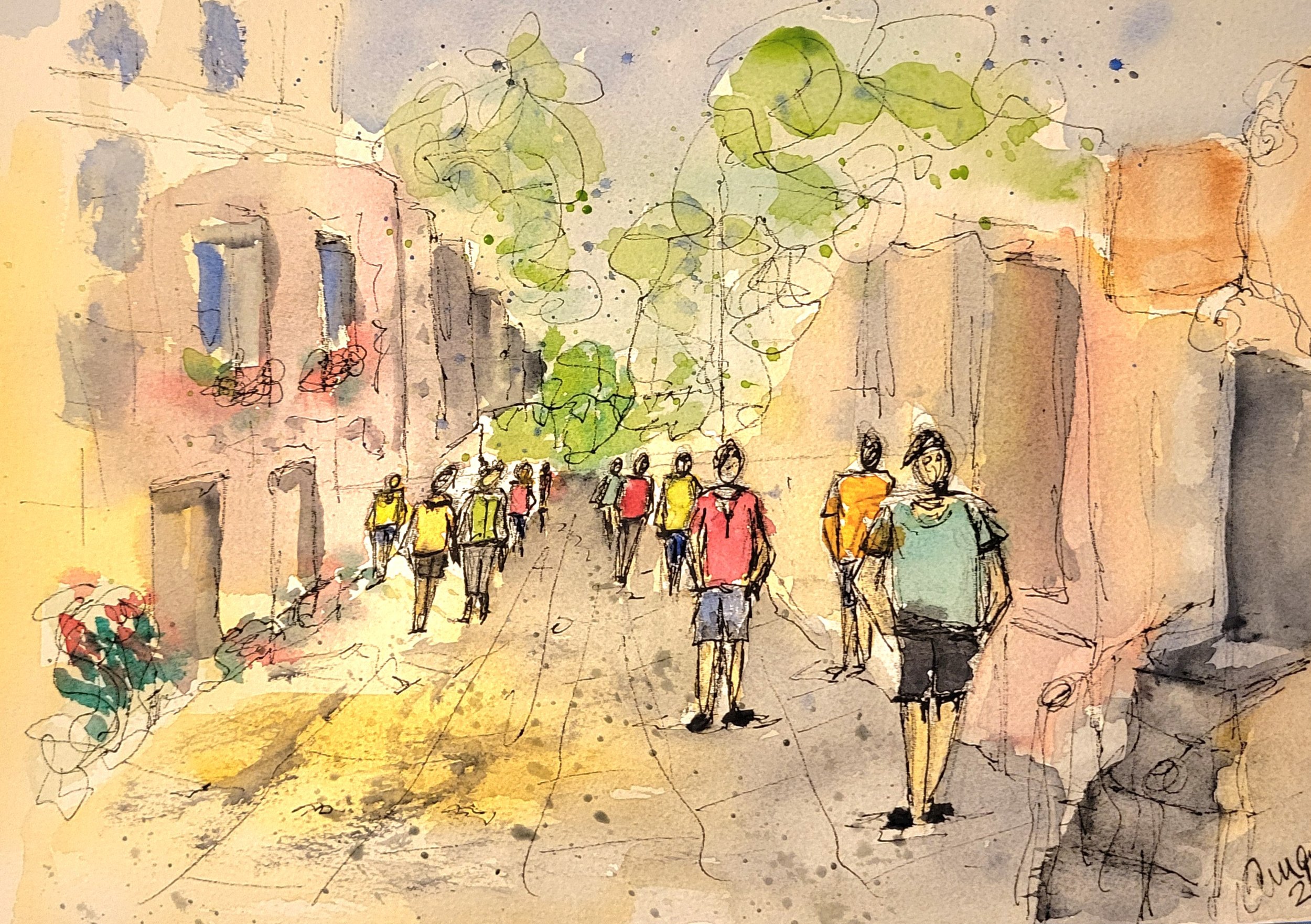 Shopping on the Piazza