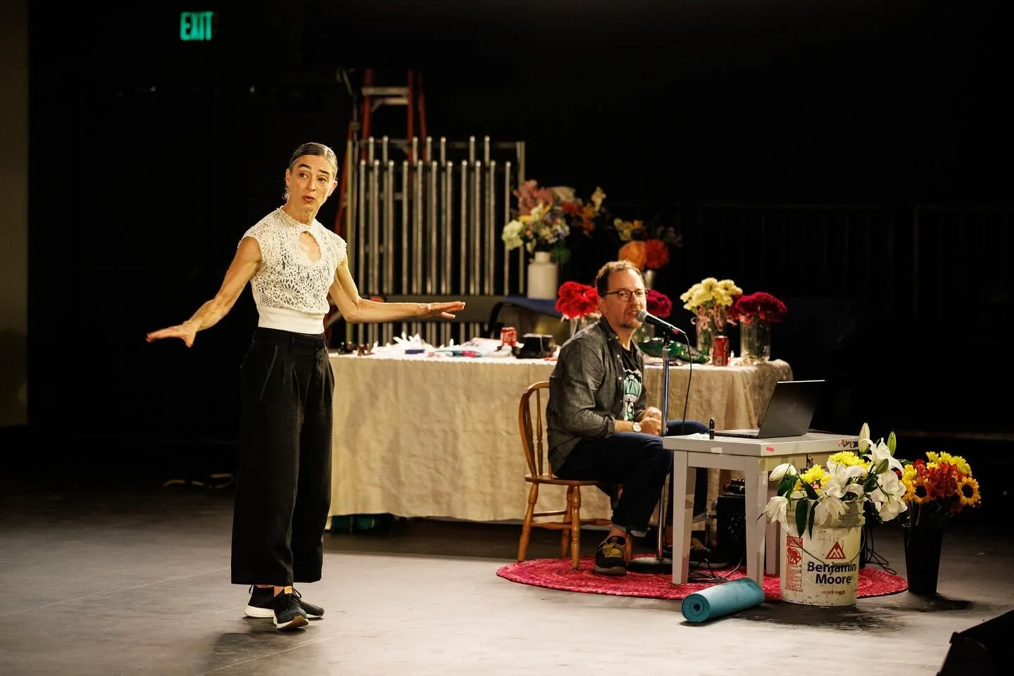 Many Happy Returns
Created and Written by Monica Bill Barnes and Robbie Saenz de Viteri
A Monica Bill Barnes &amp; Company Production
Presented as part of Williamstown Theatre Festival, July 2025 
Photos by Maria Baranova (@photo_by_baranova)