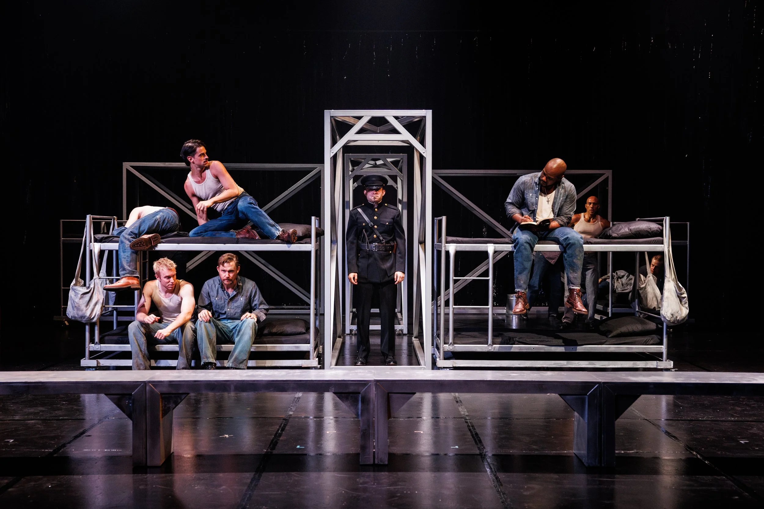 The cast of Not About Nightingale