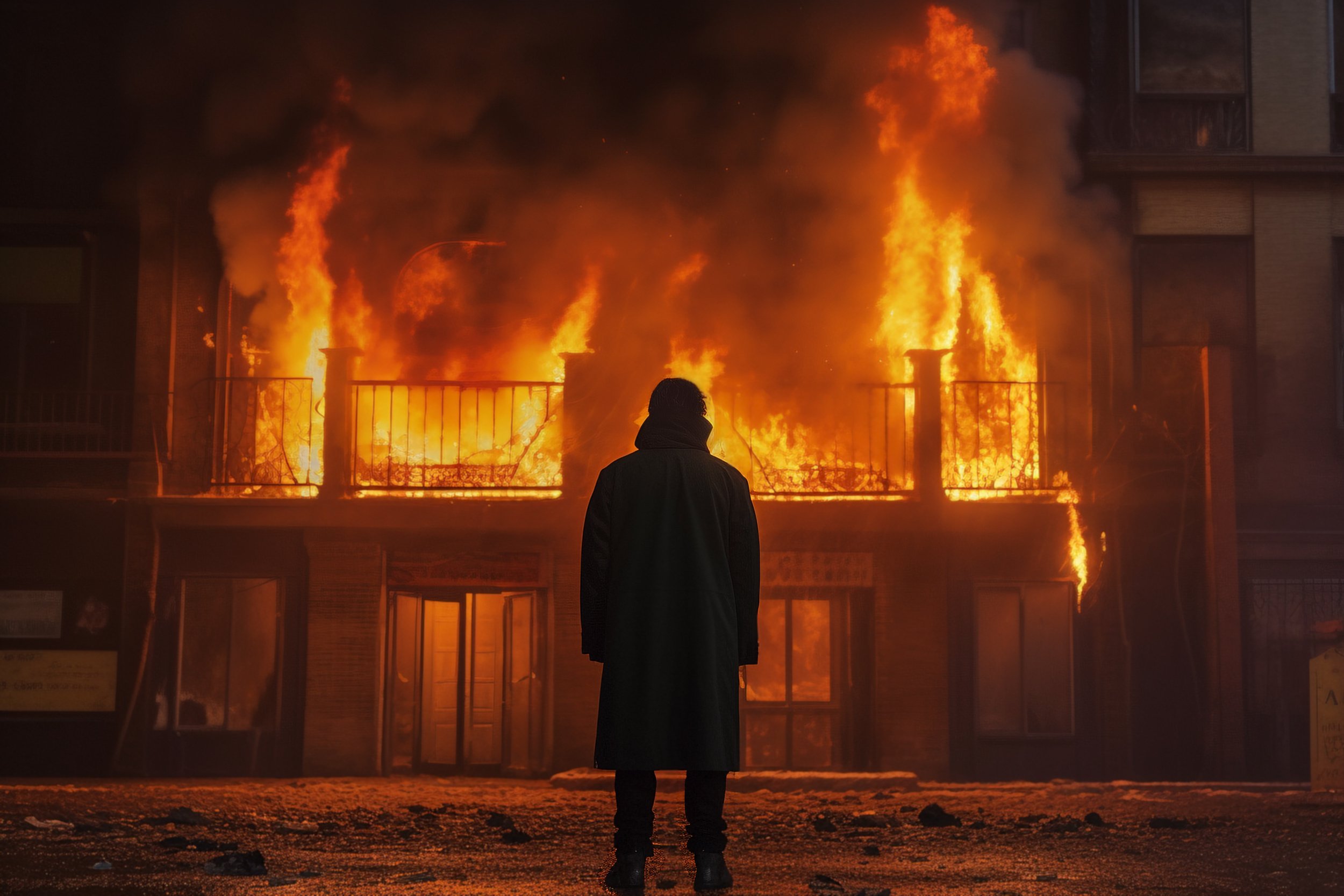 Arson at the Governor's Mansion