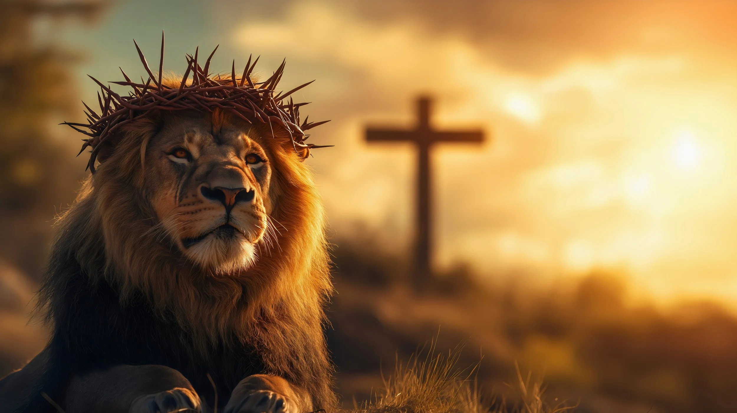 Warring Lions