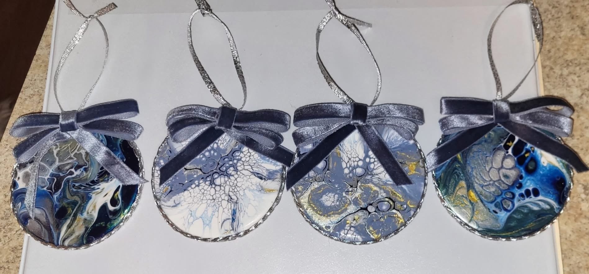 Cadeaux d'invités réalisés pour le repas de Noël d'un particulier
