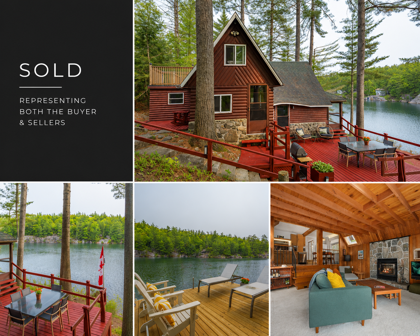 Muskoka 1960's MCM Cottage
