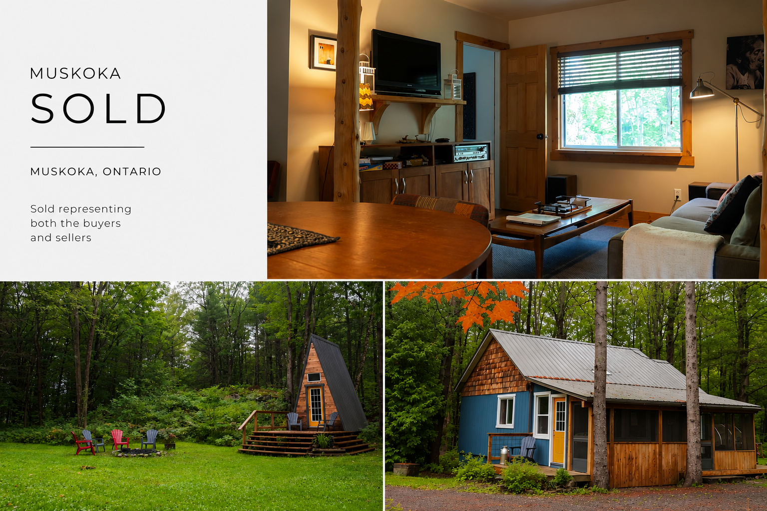 Muskoka Starter Cottage Near the Lake