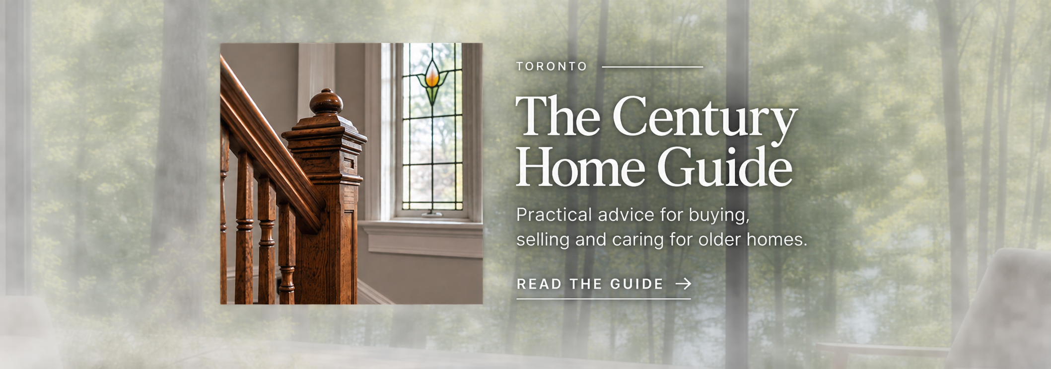 The cover of The Century Home Guide featuring how to best ready a home for sale and how to best assess the purchase of a century or historic home.