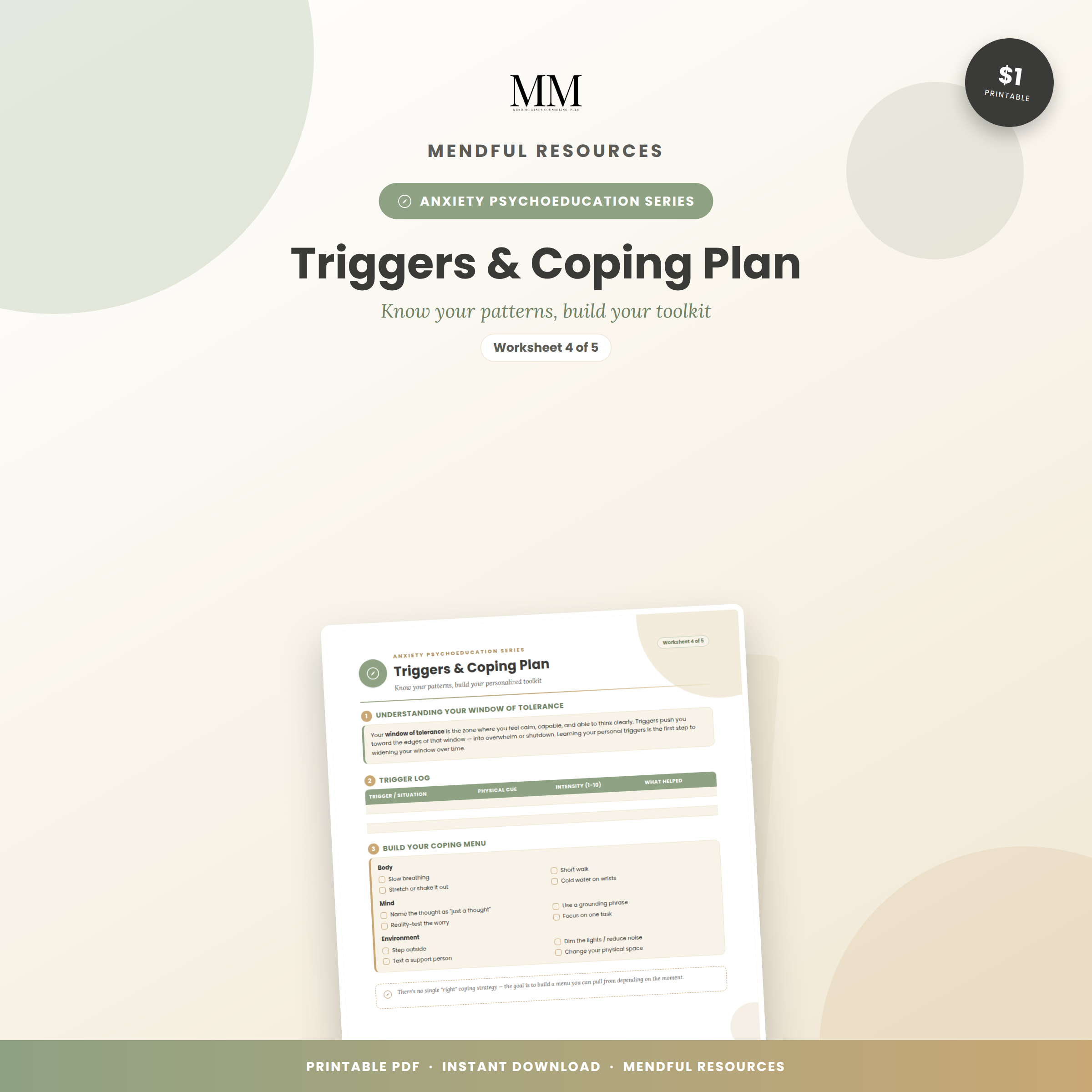 Coping Plan