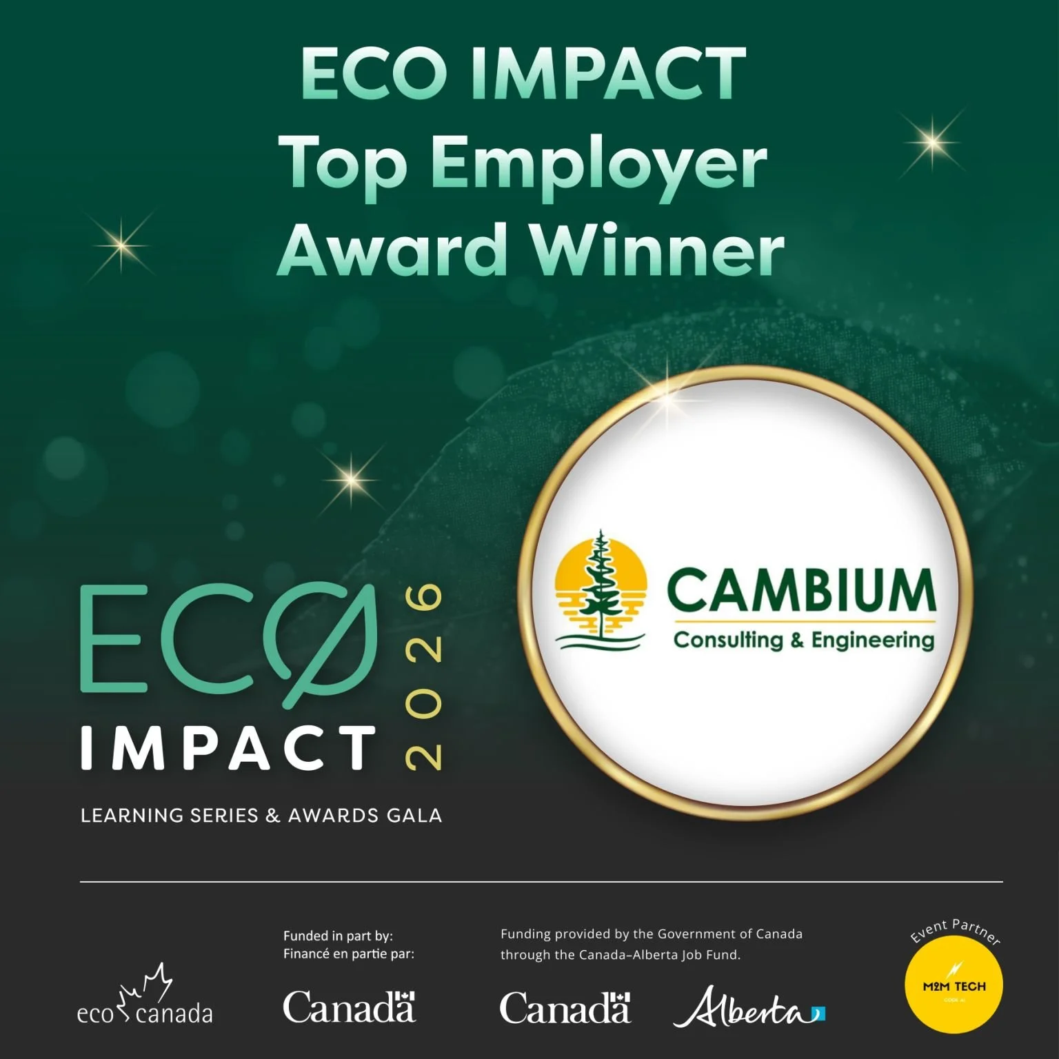 Cambium Awarded ECO IMPACT 2026 Top Employer