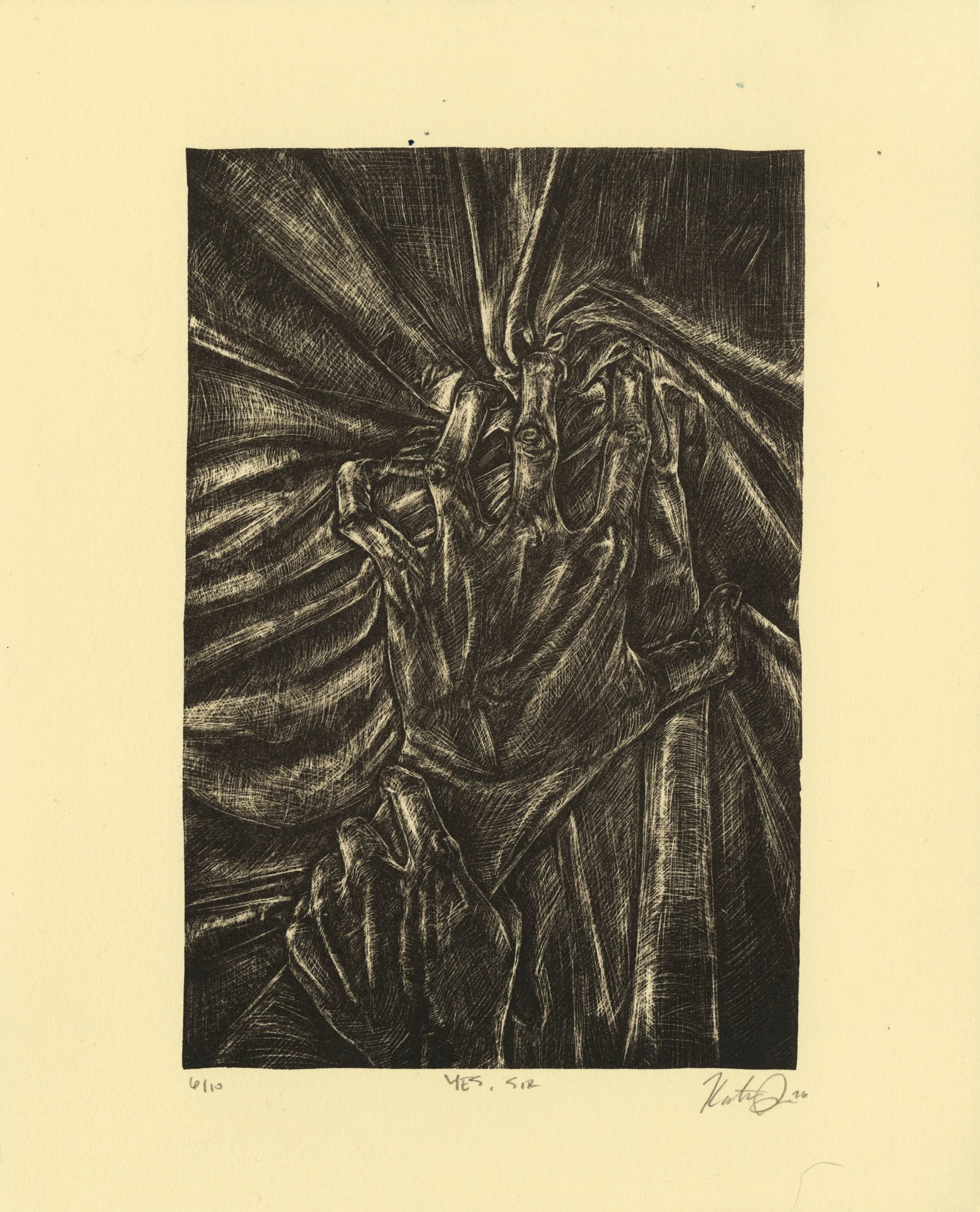 Yes Sir - 8x10in Reductive Litho 2026.jpg