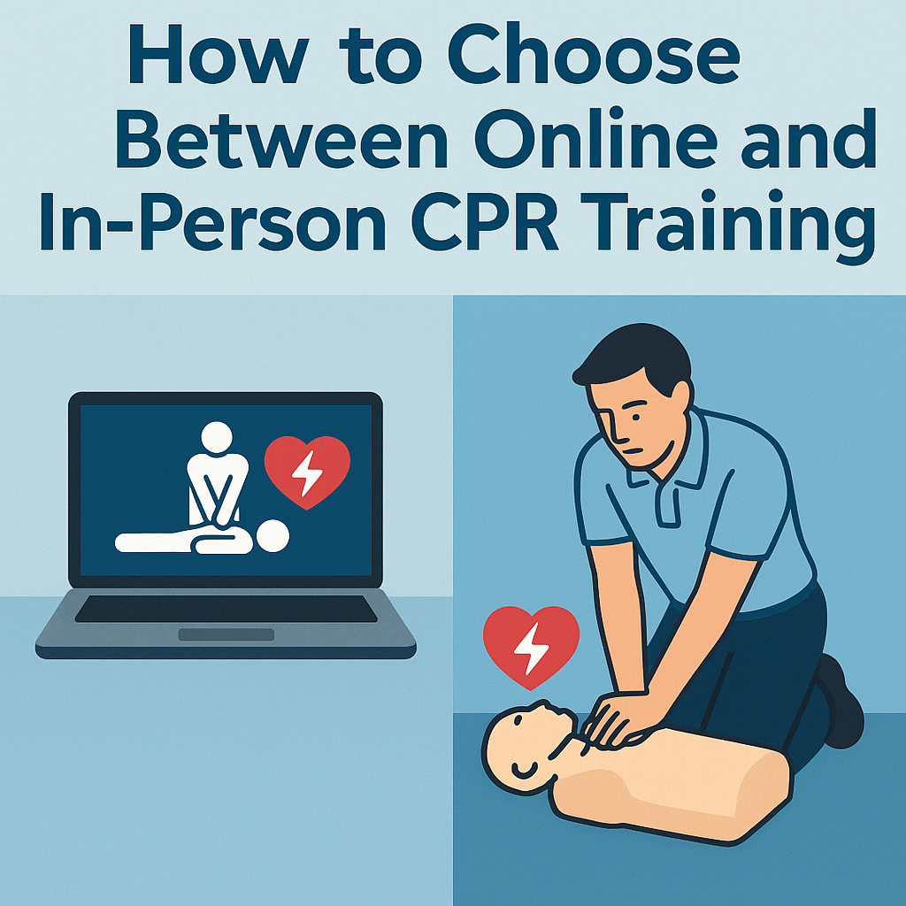 How to Choose Between Online and In-Person CPR Training