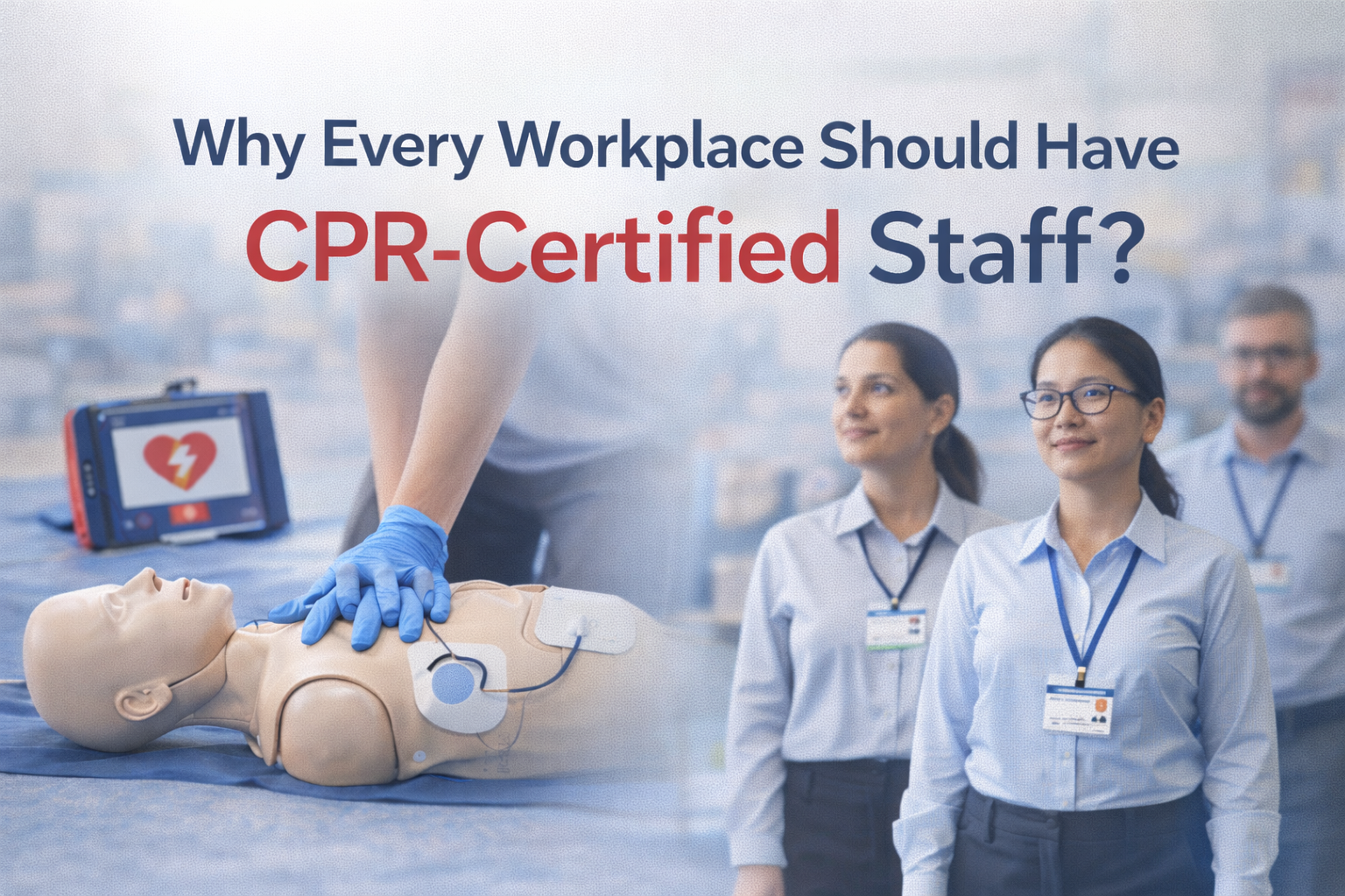 Why Every Workplace Should Have CPR-Certified Staff